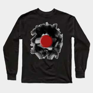 Minimalist Red Dot Long Sleeve T-Shirt